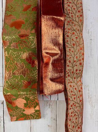 Pre-Loved Fall Copper/Soft Green Themed Box