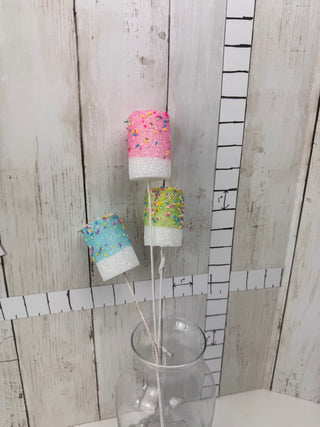 Pre-Loved Faux Marshmallow Picks