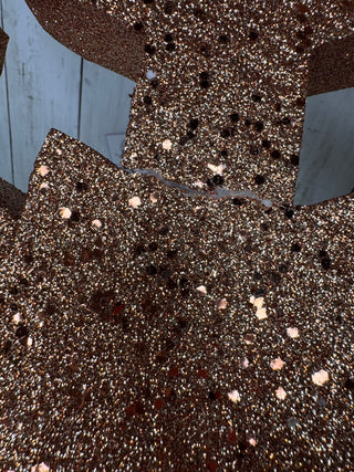 Pre-Loved Large Copper Styrofoam Snowflake (18")