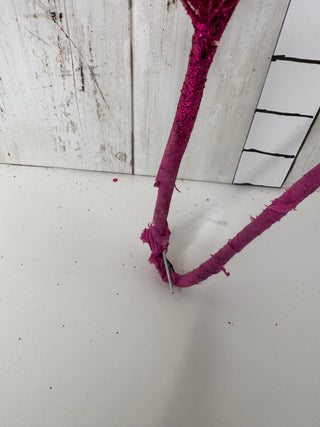 Pre-Loved Fuchsia Wheat Glitter Spray